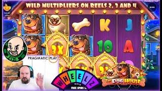 Wuff!! Super Big Win From The Dog House Slot!!