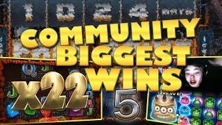 CasinoGrounds Community Biggest Wins #5 / 2018