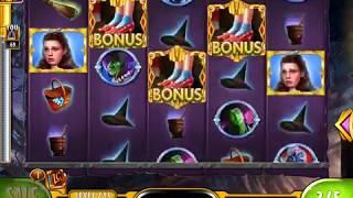 WIZARD OF OZ: TOTO'S ESCAPE Video Slot Casino Game with a RETRIGGERED "EPIC WIN" SPIN BONUS