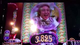 HAVE YOU EVER SEEN THIS??? WILLY WONKA SLOT MACHINES!! FLASHBACK TO 2014!