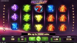 Starburst Slot Machine by NetEnt