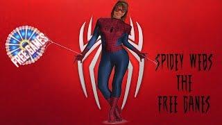 SPIDERMAN SWINGS FOR THE FREE SPINS