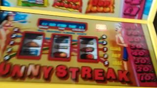 Sunny Steak fruit machine, shout out to Uk arcades | Getting the rare top game ( NOISE ALERT LOUD)