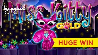 SUPER FREE GAMES, WOW! Miss Kitty Gold Slot - Up to $12 BETS!
