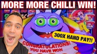⋆ Slots ⋆ SHOCKING MAX BET Jackpot Handpay On More More Chili Slot Machine!! ⋆ Slots ⋆