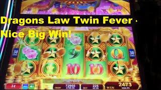 BIG WIN Dragons Law Twin Fever - Hot Hot Machine