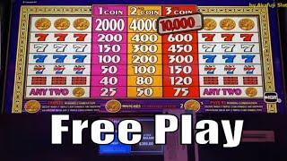 Triple Cash $1 Slot - Live Free Play - Old School Slot @ San Manuel Casino