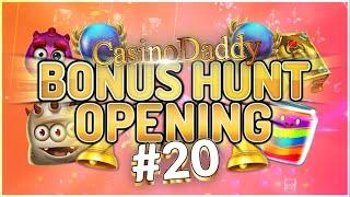 €9000 Bonus Hunt - Casino Bonus opening from Casinodaddy LIVE Stream #20