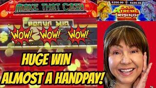 Almost a Handpay! Game lives up to its name! Make that Cash