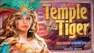 Aristocrat's Temple Of The Tiger Slot Machine - 3 Bonus Tries