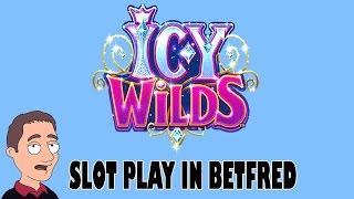 Icy Wilds Slot Machine with FREE GAMES Bonus on FOBT in Betfred