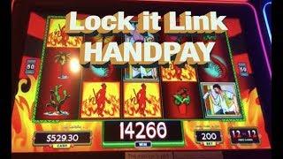 HANDPAY ALERT! Lock It Link Loteria Huge Bets Huge Wins!