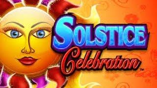 Konami - Solstice Celebration : Bonus and  Full Screen on a $1.20 bet