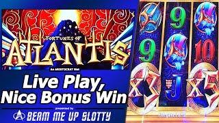 Fortunes of Atlantis Slot - Low-Rollin, Live Play and Nice Free Spins Bonus