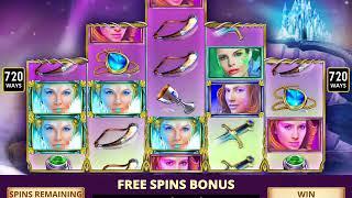 ICE PRINCESSES Video Slot Casino Game with an ICE PALACE FREE SPIN BONUS