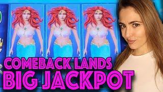EPIC COMEBACK in Las Vegas Lands BIG HANDPAY JACKPOT on Lightning Link!
