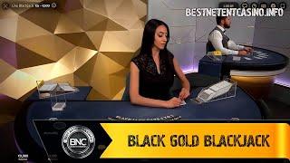Black Gold Blackjack slot by NetEnt Live