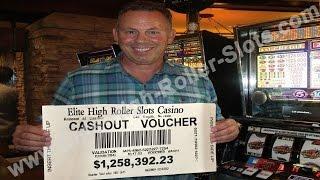 •$1,258,392.23 Million Dollar Slot Machine Cashout! Massive Jackpot Handpay Aristocrat, IGT • SiX Sl