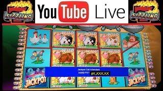 HOLY COW! JACKPOT HAND PAY on PLANET MOOLAH + BIG WINS on STAR RISE + LOCK it LINK Slot Machine