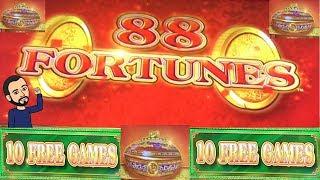 88 Fortunes - Big Bonus Free Spins & Live Play !