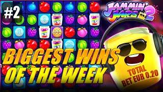 EPIC WIN at a low bat in JAMMIN JARS 2 | BIGGEST WINS OF THE WEEK #2