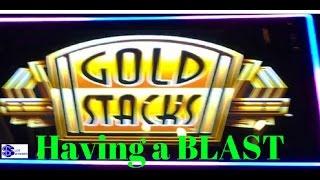 Having a Blast playing with Slot Traveler!! GOLD STACKS!!