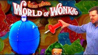 I hate that Lil Blue B*tch! SDGuy "POPS" out some Big Wins on World of Wonka Slot Machine