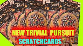 NEW TRIVIAL PURSUIT SCRATCHCARDS..JUST OUT.....£1.MILLION £5 CARDS...