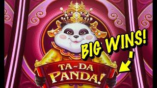 BIG WINS on Ta Da Panda new slot   high limit play