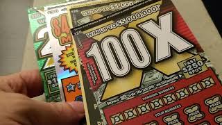 $100 SESSION on CALIFORNIA LOTTERY SCRATCHERS $30 200X & $20 100X, $30 $400 MILLION MANIA & $20 LUCK