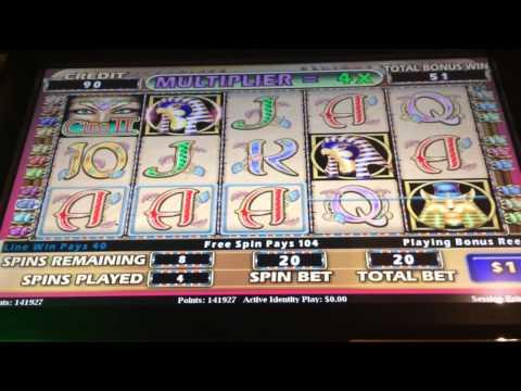 Cleopatra 2 big win bonus high limit slot machine $20 bet