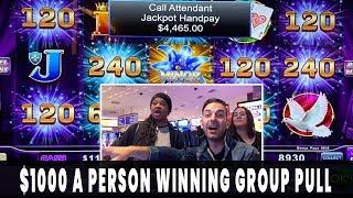 • $1000/Person GROUP PULL • MASSIVE JACKPOT • Hold Onto Your Hat at Hard Rock Atlantic City #ad