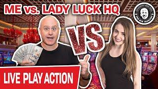 ★ Slots ★ LIVE SLOT SPECIAL ★ Slots ★ Me vs. Lady Luck HQ - What Will We Even Play?!