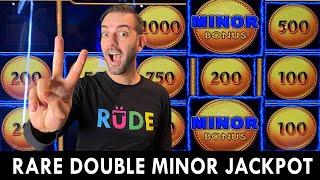 RARE Double Minor BONUS JACKPOT ⋆ Slots ⋆ Lightning Link at Coushatta