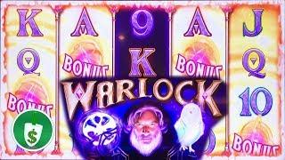 • The Warlock slot machine, bonus