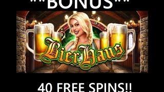 Bier Haus: WMS Slot Online **BONUS** Free Spins!!