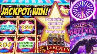 HANDPAY JACKPOT-LIBERTY LINK-NEW BRITNEY SPEARS GAME