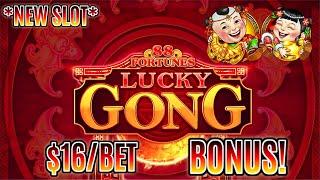 NEW SLOT ⋆ Slots ⋆️ 88 Fortunes Lucky Gong $16 Bonus Round Slot Machine Casino