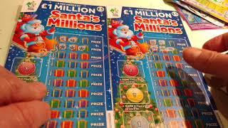 2x SANTA..New RAINBOW 250,000 Scratchcards..JEWELS..COOL FORTUNE..Who wants another Video tonight