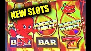 New Slots: live play, Wicked Wheel and more