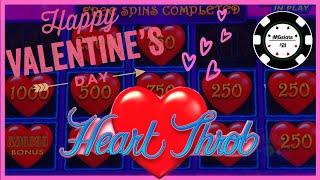 •️HIGH LIMIT Lightning Link HEART THROB  •️$25 MAX BET BONUS ROUND Slot Machine