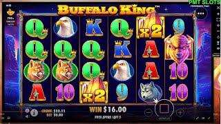 Buffalo King HUGE BONUS WIN! (Online Slot)