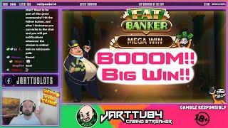Boom!! Big Win From Fat Banker Slot!!