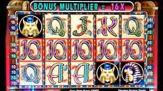 BIG WIN! Cleopatra II Slot Machine Bonus Retrigger $2 Bet