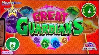•️ New •  Great Guardians slot machine, nice bonus