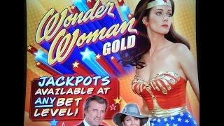 Bally -  Wonder Woman Gold :  2 Bonuses on a $0.50 bet Epes:1