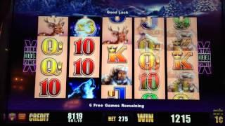 Timber Wolf Bonus At Max Bet
