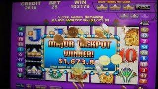 HANDPAY JACKPOT ON A QUARTER!!!!!  Queen of the Nile Slot Machine SUPER MEGA HUGE GIANT BIG WIN!!!!