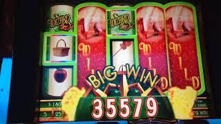 Handpay clips on different Wizard of Oz Slot Machines