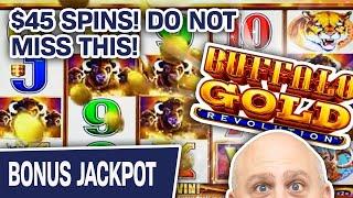 ⋆ Slots ⋆ $45 BUFFALO REVOLUTION SPINS ⋆ Slots ⋆ Do NOT Miss This HANDPAY JACKPOT